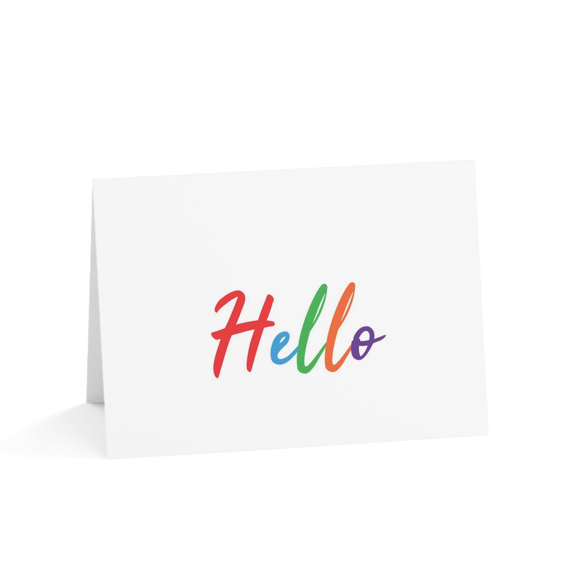 New Generation - Hello Greeting Cards, Celebrate Achievements, Party Invites, Artistic Stationery, Joyful Occasions 4.9" x 3.5" (Horizontal) Coated (both sides) 1 pc