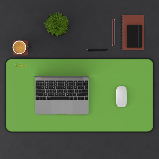New Generation - Ligth Green Color Desk Mat, Desk Decor, for Home or Office, Waterproof Desk Mat, Desk Blotter Protector 16" × 32"
