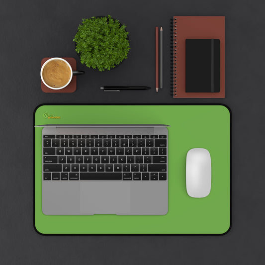 New Generation - Ligth Green Color Desk Mat , Desk Decor, for Home or Office , Waterproof Desk Writing Mat, Large Desk Blotter Protector . 12" × 18"