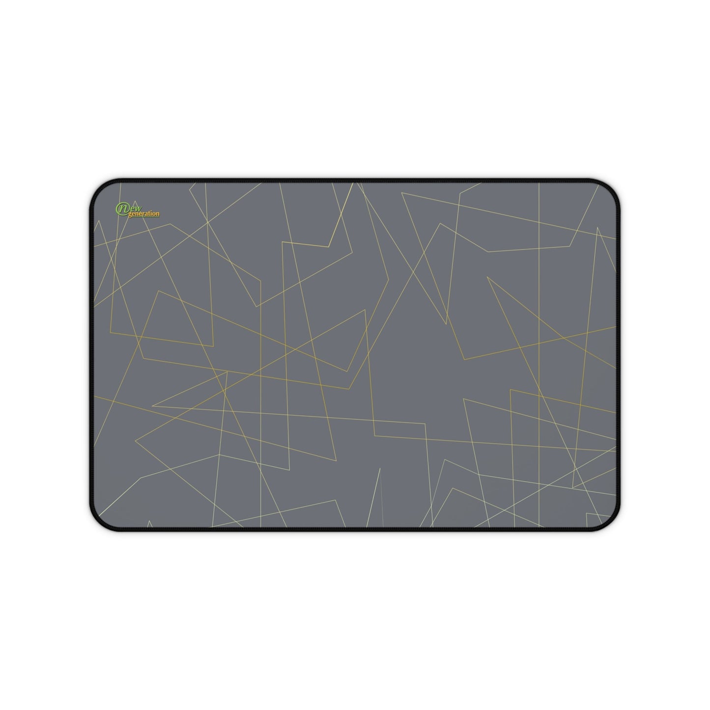 New Generation - Modern Geometric Desk Mat, Ergonomic Office Pad, Elegant Workstation Decor, Minimalist Desk Accessories, Stylish Gaming Mat