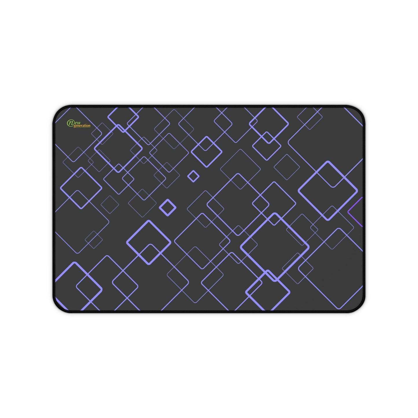 New Generation - Modern Geometric Desk Mat for Workspace, Office Decor, Gamer Mouse Pad, Gift for Him/Her, Stylish Desk Accessories