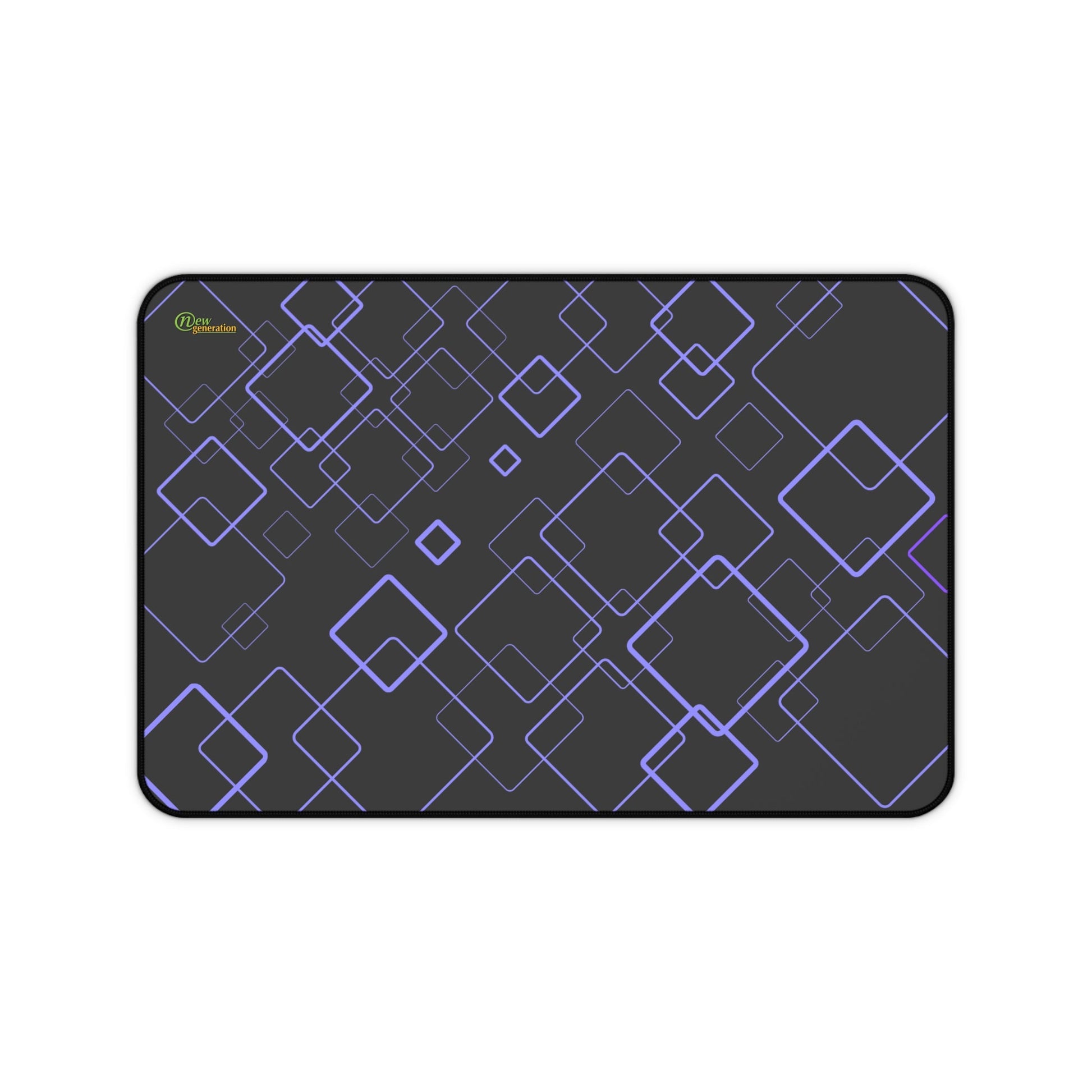 New Generation - Modern Geometric Desk Mat for Workspace, Office Decor, Gamer Mouse Pad, Gift for Him/Her, Stylish Desk Accessories