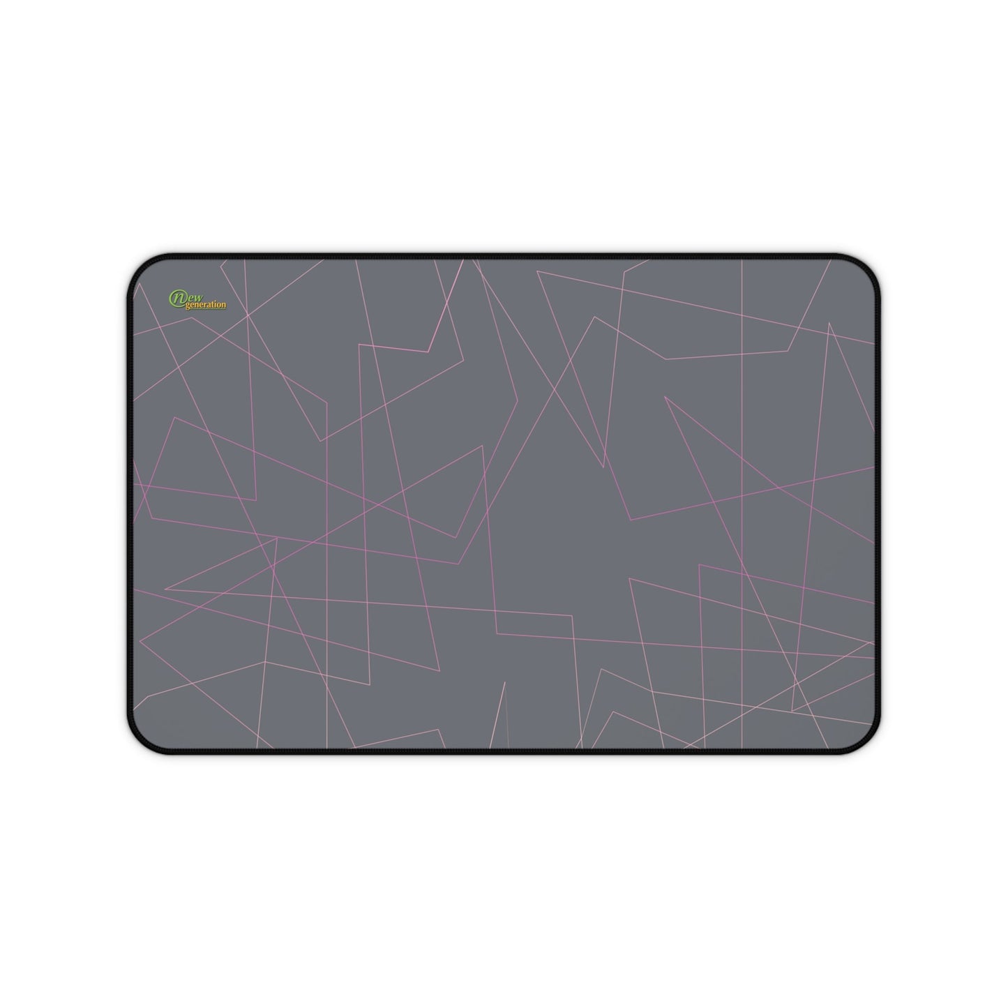 New Generation - Modern Geometric Desk Mat, Stylish Office Accessories, Elegant Mouse Pad, Minimalist Desk Decor, Gift for Home Office