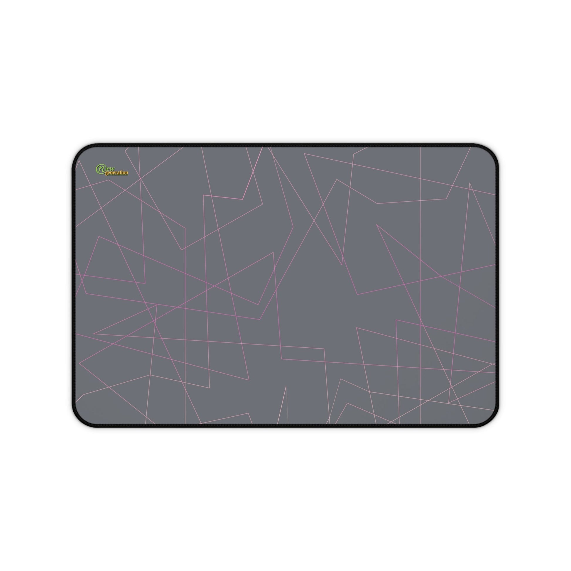 New Generation - Modern Geometric Desk Mat, Stylish Office Accessories, Elegant Mouse Pad, Minimalist Desk Decor, Gift for Home Office
