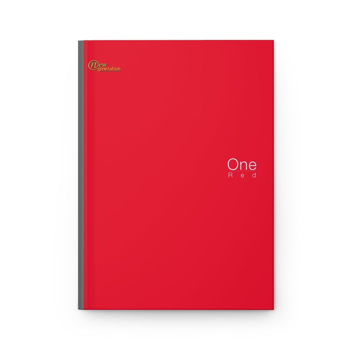 New Generation - One - Bright color notebook ,Designer Journal, Hard Cover Notebook for notes and Writers , 150 lined pages (75 sheets) Journal