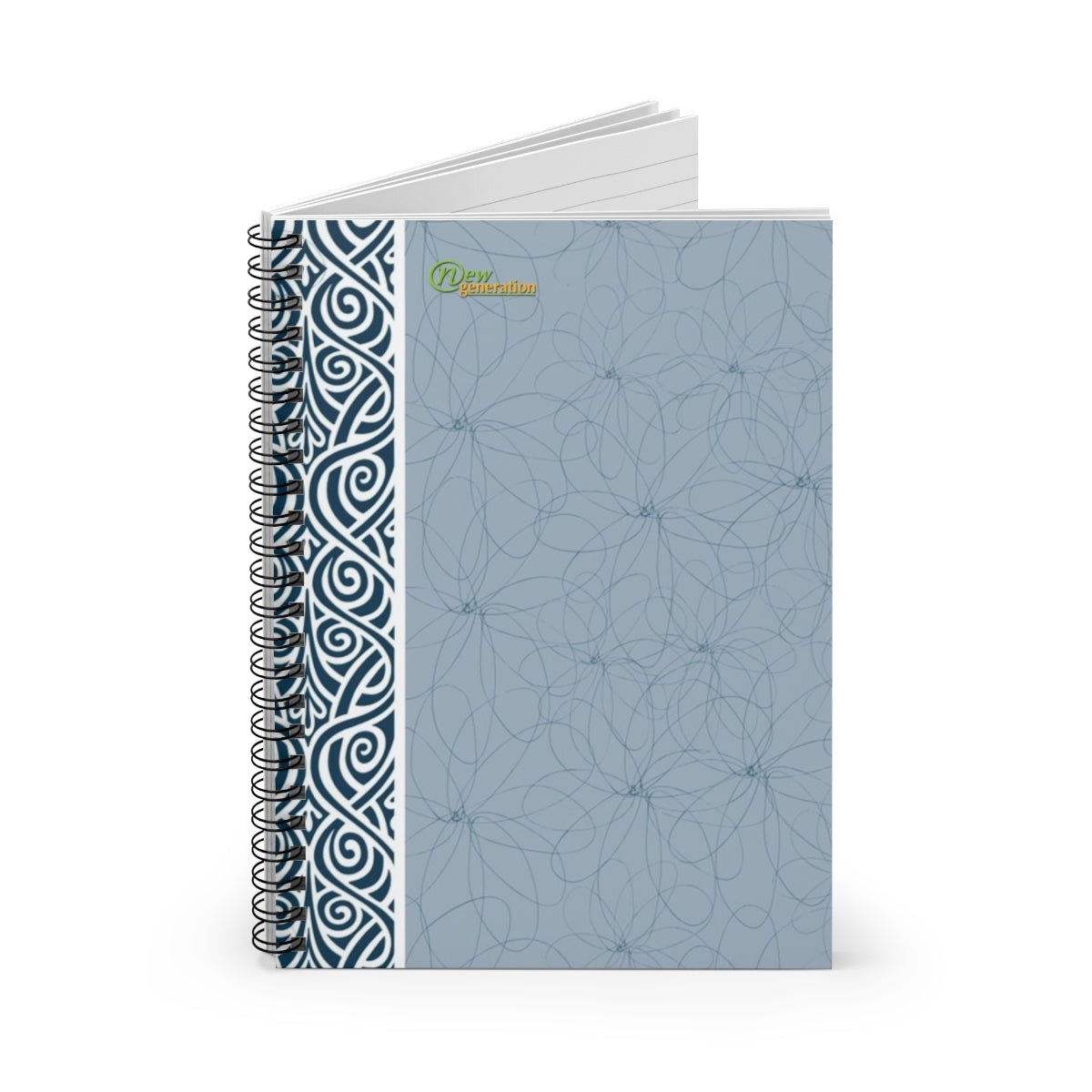 New Generation - Spiral Bound Journal - 150 Pages Hard Cover Notebook for Writing, Doodling, Bullet Journaling, Sketching, Planner