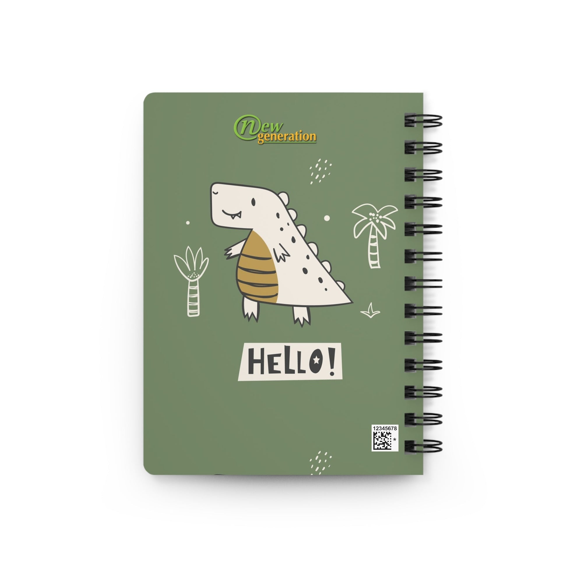 New Generation - Spiral Bound Journal - 150 Pages Hard Cover Notebook for Writing, Doodling, Bullet Journaling, Sketching, Planner