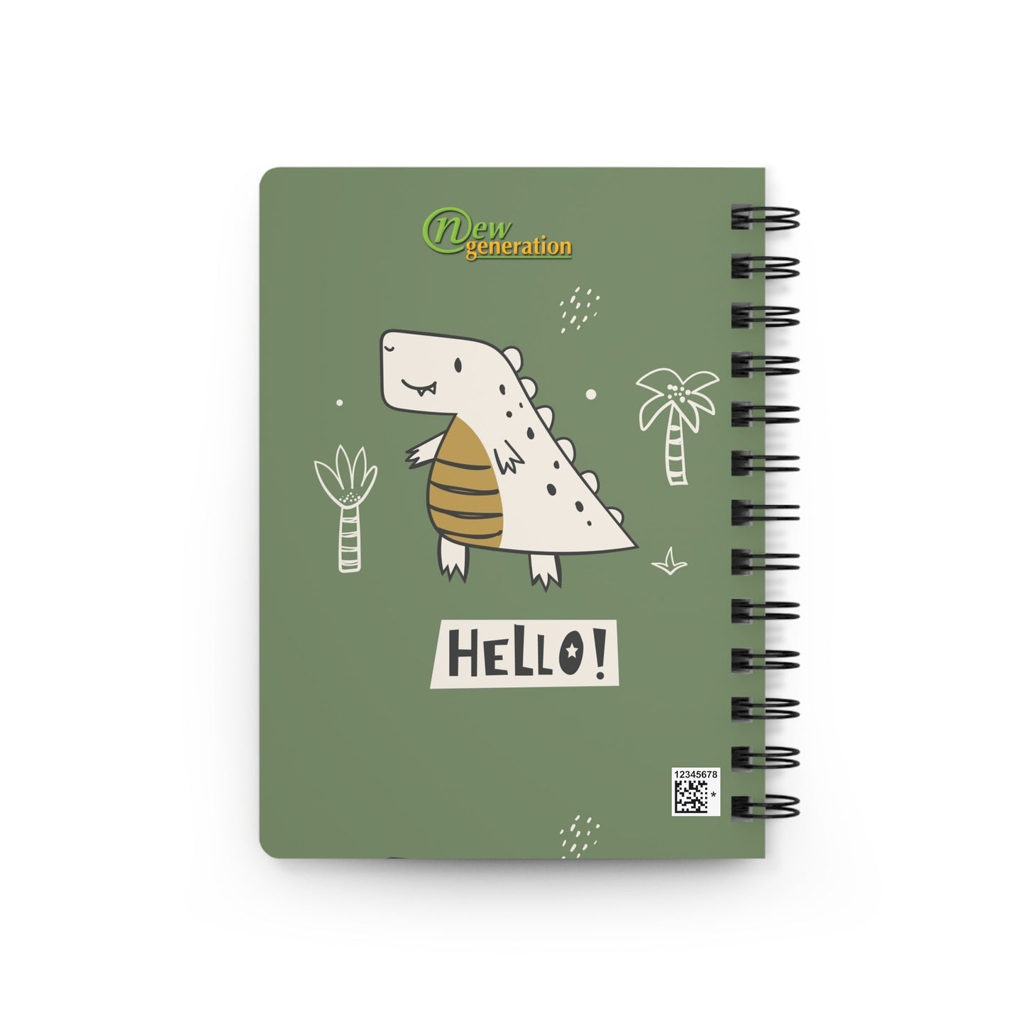 New Generation - Spiral Bound Journal - 150 Pages Hard Cover Notebook for Writing, Planner