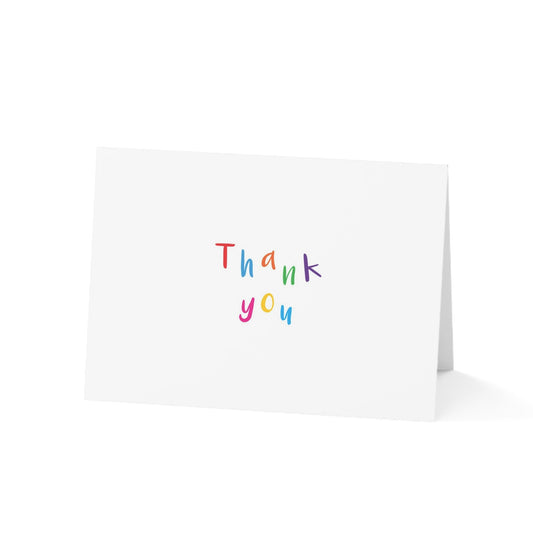 New Generation - Thank You Greeting Cards, Celebrate Achievements, Party Invites, Artistic Stationery, Joyful Occasions 4.9" x 3.5" (Horizontal) Coated (both sides) 1 pc