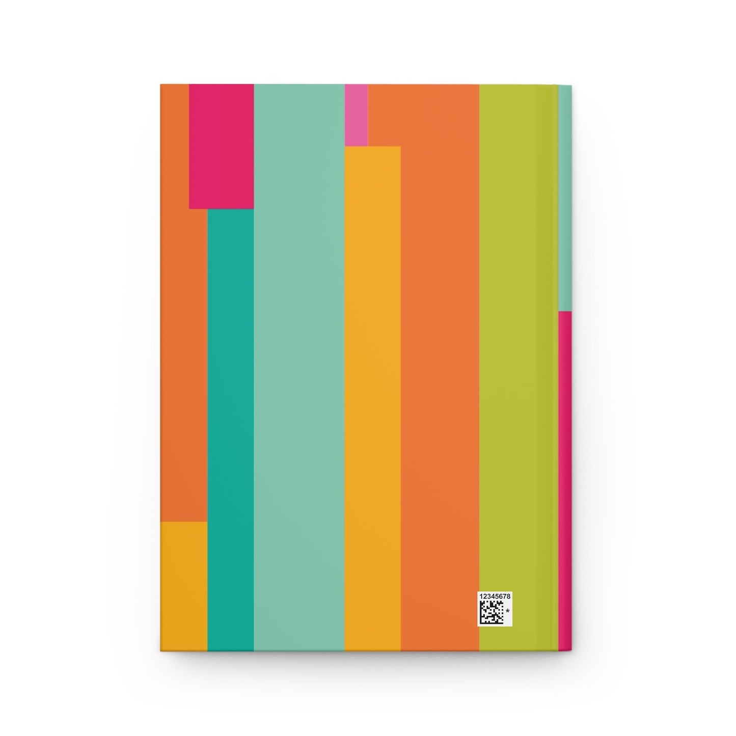 Stripes Hard Cover Journal Notebook – 5x7 inches, 150 Pages Perfect for Work, School, Office, Home, Daily Planner, and Notes.