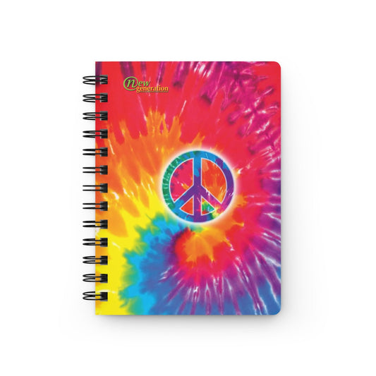 Tie Dye Hard Cover Lined Journal Notebook – 5x7 inches, 150 Pages Perfect for Work, School, Home, Daily Planner, and Notes. One Size