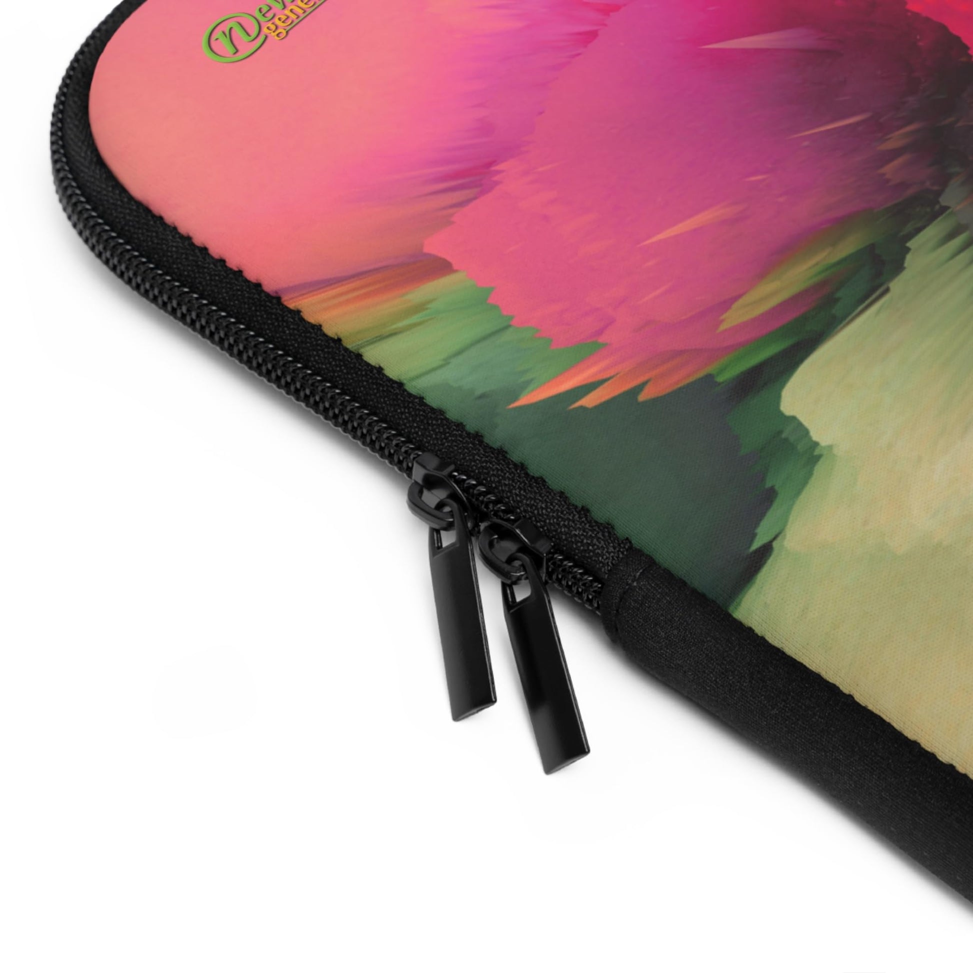 Vibrant Laptop Sleeve, Colorful Tech Case, Artistic Computer Pouch, Gift for Students, Stylish Electronics Bag