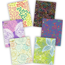 New Generation - Floral - 2 Pocket Folder / Portfolio, 6 Pack,